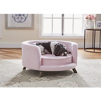 Enchanted Home Pet Rosie Blush Pink Pet Sofa
