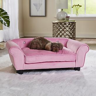 Enchanted Home Pet Charlotte Light Pink Pet Sofa