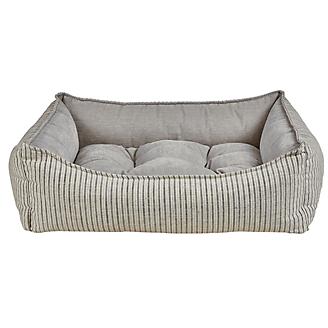 Bowsers Augusta Ticking Scoop Dog Bed