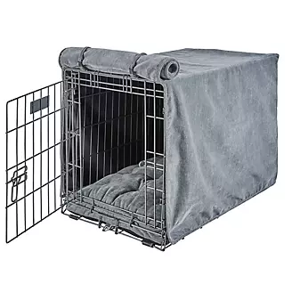 Bowsers Mineral Microvelvet Dog Crate Cover