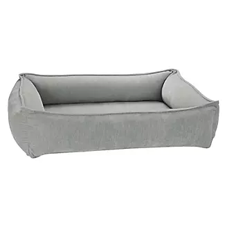 Bowsers Oyster Chenille Urban Lounger Dog Bed