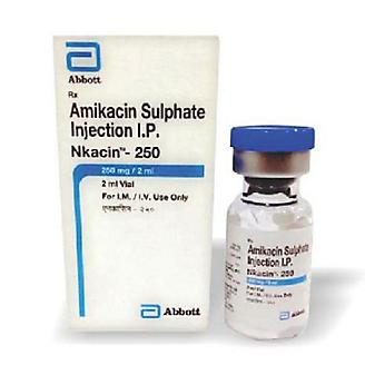 Amikacin 250mg Injection 10 vials x 4ml