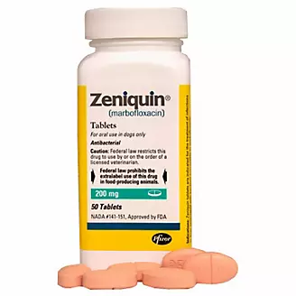 Zeniquin for Dogs and Cats 200mg 1 Tablet