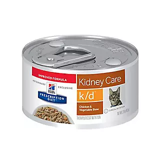 Hills k/d Feline Kidney Care Can Cat Food 24/2.9oz