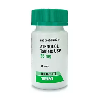 Atenolol 25mg Tablet 100 Count