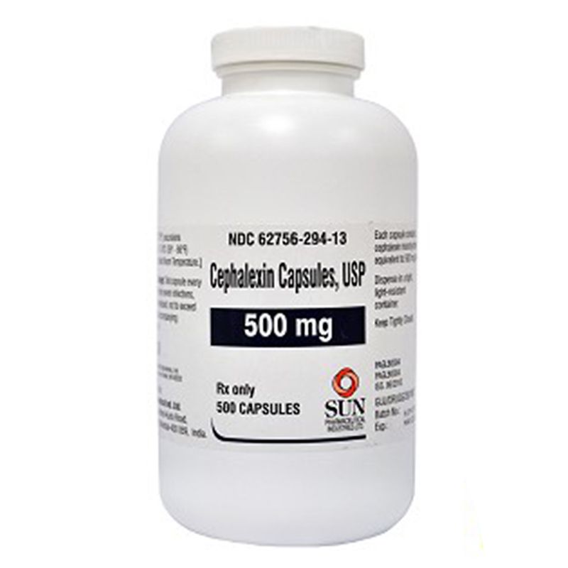 Cephalexin Capsules 500mg 500 Count