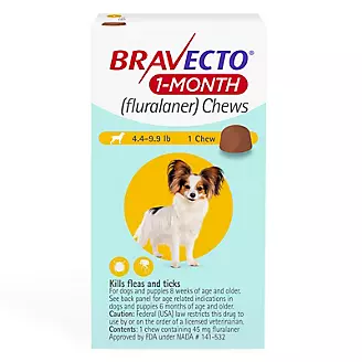 Bravecto Chews 1 Month Supply