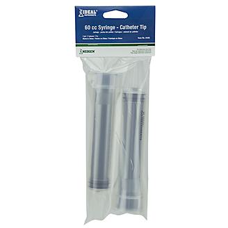 Ideal Disposable 60cc Catheter Tip Syringe 2 Pack