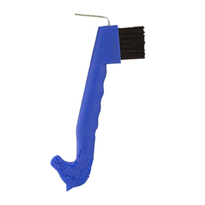 Horse Head Hoof Pick Blue