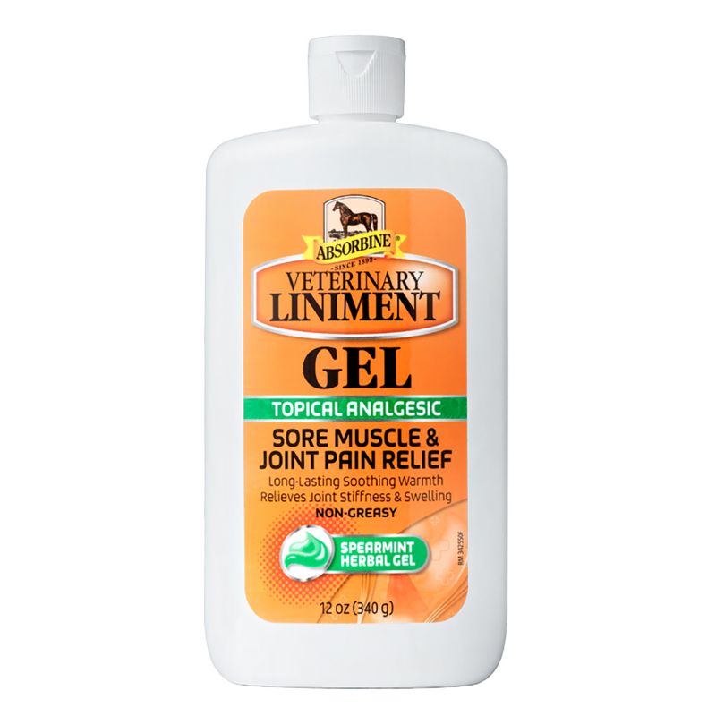 Absorbine Veterinary Liniment Gel 12oz