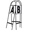Dressage Metal Step In Stake Arena Letters Qty 8