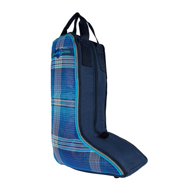 Sac De Transport Kensington Roustabout Pour Casque De Maquillage - Bleu/Blanc Plaid