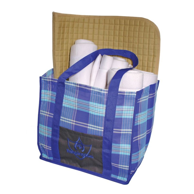 Kensington Large Mesh Tote Bag Blue Ice