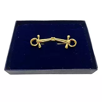 Gold Plated Stock Pin