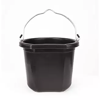 Steel Pail Non-Lined, Black, 5 Gal