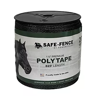 Safe Fence 1 1/2in Wide Poly Tape 825 Ft