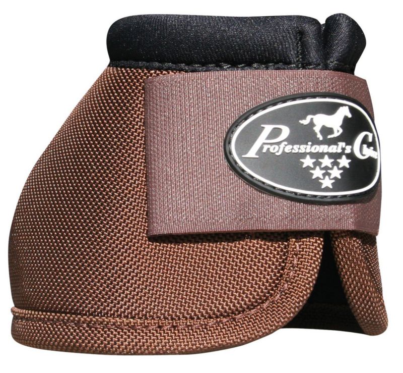 PROFESSIONAL'S CHOICE Ballistic Chocolate Overreach Boots for Horses, Size: Large (BB253-CHO)