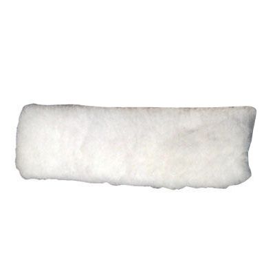 Synthetic Sheepskin Girth Cover White