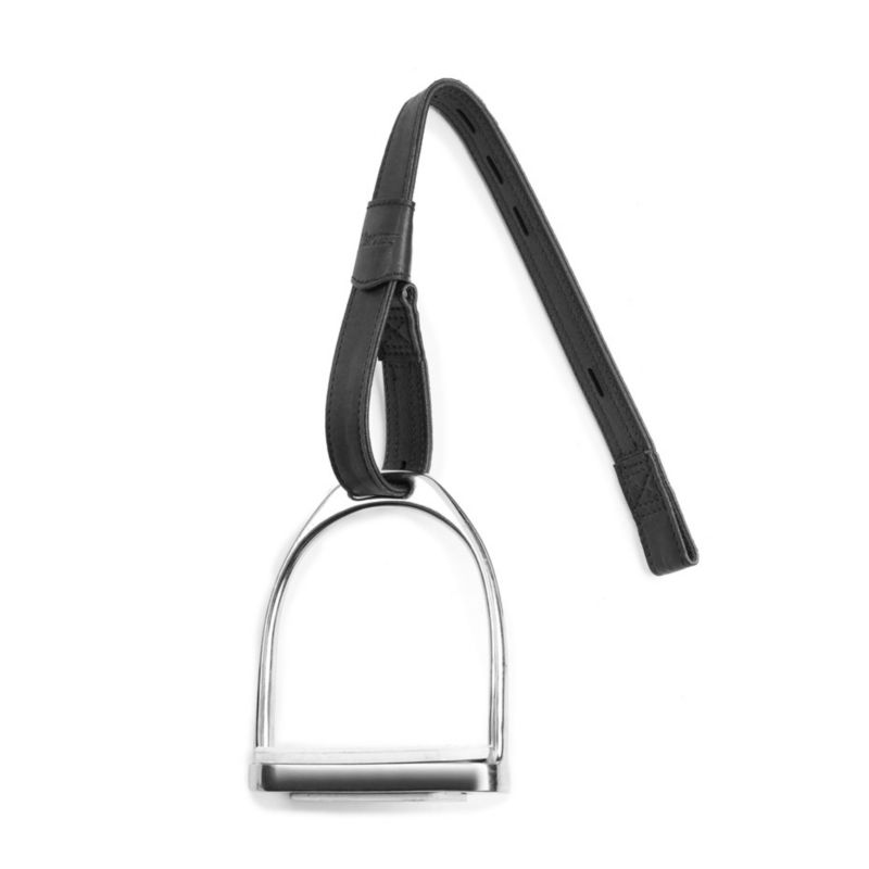 Wintec Webbers Stirrup Leathers 24in Black