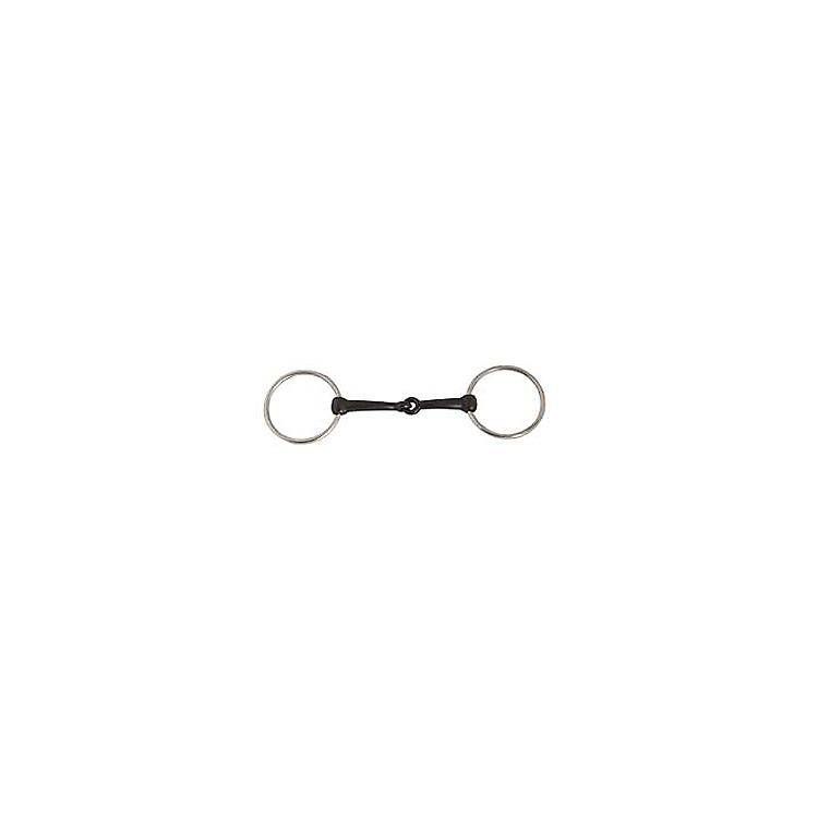 Western SS Sweet Iron Snaffle O-Ring Bit