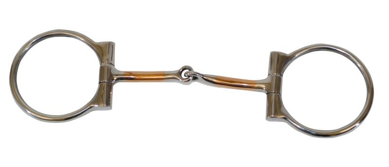 Western D-ring snaffle