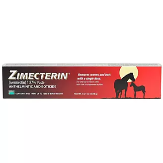 Zimecterin 1.87 Ivermectin Single Dose Paste