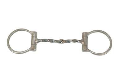 175732 Western SS Twist Snaffle D-Ring Bit sku 175732