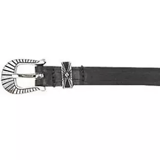 Tory Leather Spur Straps with Silver Buckle