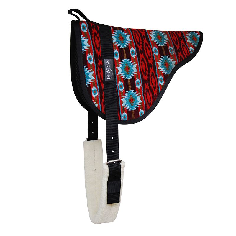 Reinsman Tacky Too Bareback Pad Red/Blue/Black