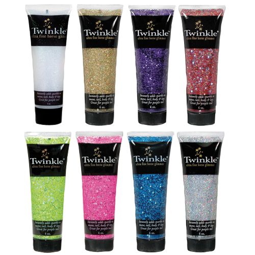 Twinkle Glitter Products TP0110 Mane & Tail Gel - Blue