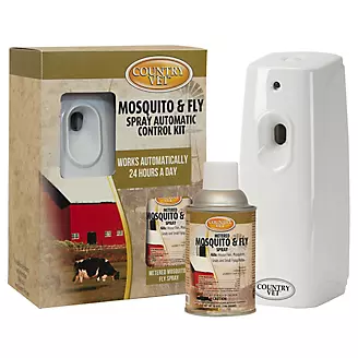 Country Vet Mosquito Fly Spray Auto Control Kit