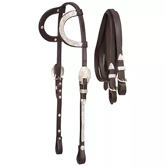 Royal King Double Ear Show Headstall w/Reins