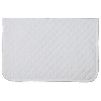 Quilted Cotton Baby Pads White