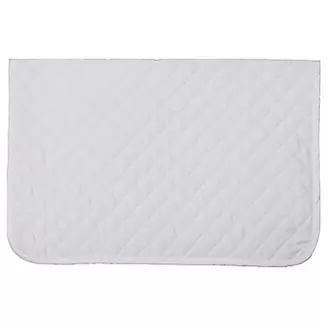 Quilted Cotton Baby Pads White