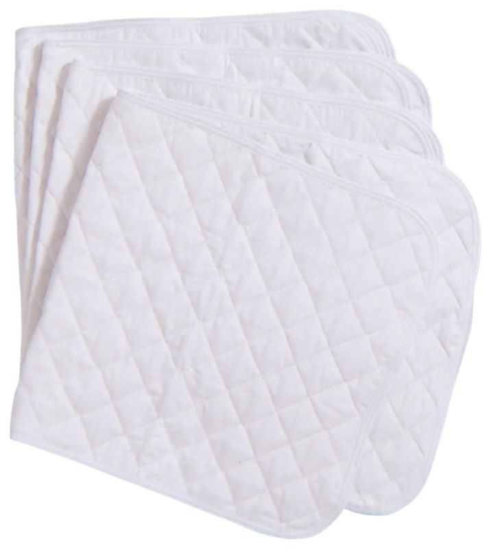 Tough1 Basic Quilted White Leg Wraps - StateLineTack.com