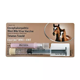 Equi-Jec WNV Plus EWT Equine Vaccine Single Dose