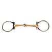 Western SS Copper Mouth Snaffle D-Ring Bit
