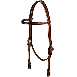 CURB STRAP WEAVER LEATHER SUNSET BIT WESTERN HORSE WORKING TACK 