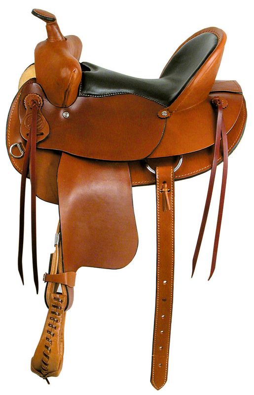 722-1-16MO American Saddlery Bear Trap Rancher Saddle Medium sku 722-1-16MO