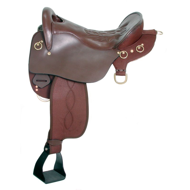 KS8520-7-175 King Trekker Endurance Saddle W/O Horn Brown 17 sku KS8520-7-175