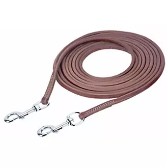 Weaver Harness Leather Sliding Draw Reins