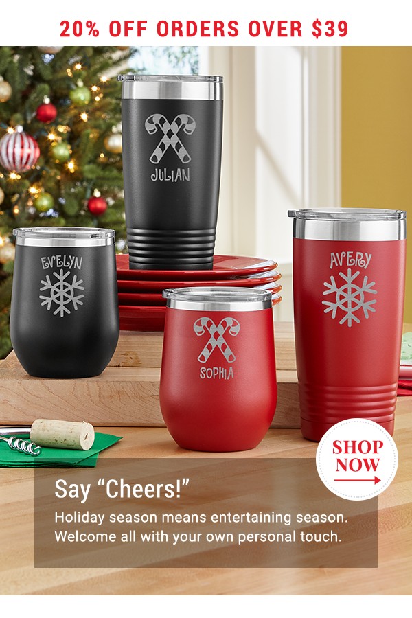 20% off orders over $39