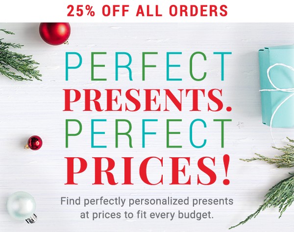 25% of all orders