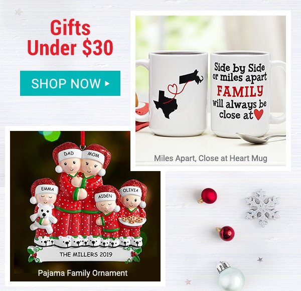 Gifts Under $30