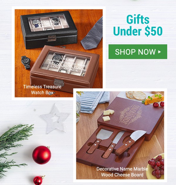 Gifts Under $50