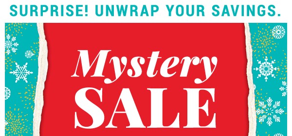 Mystery Sale.