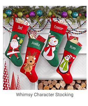 Whimsy Character Stocking