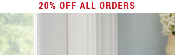 20% off all orders