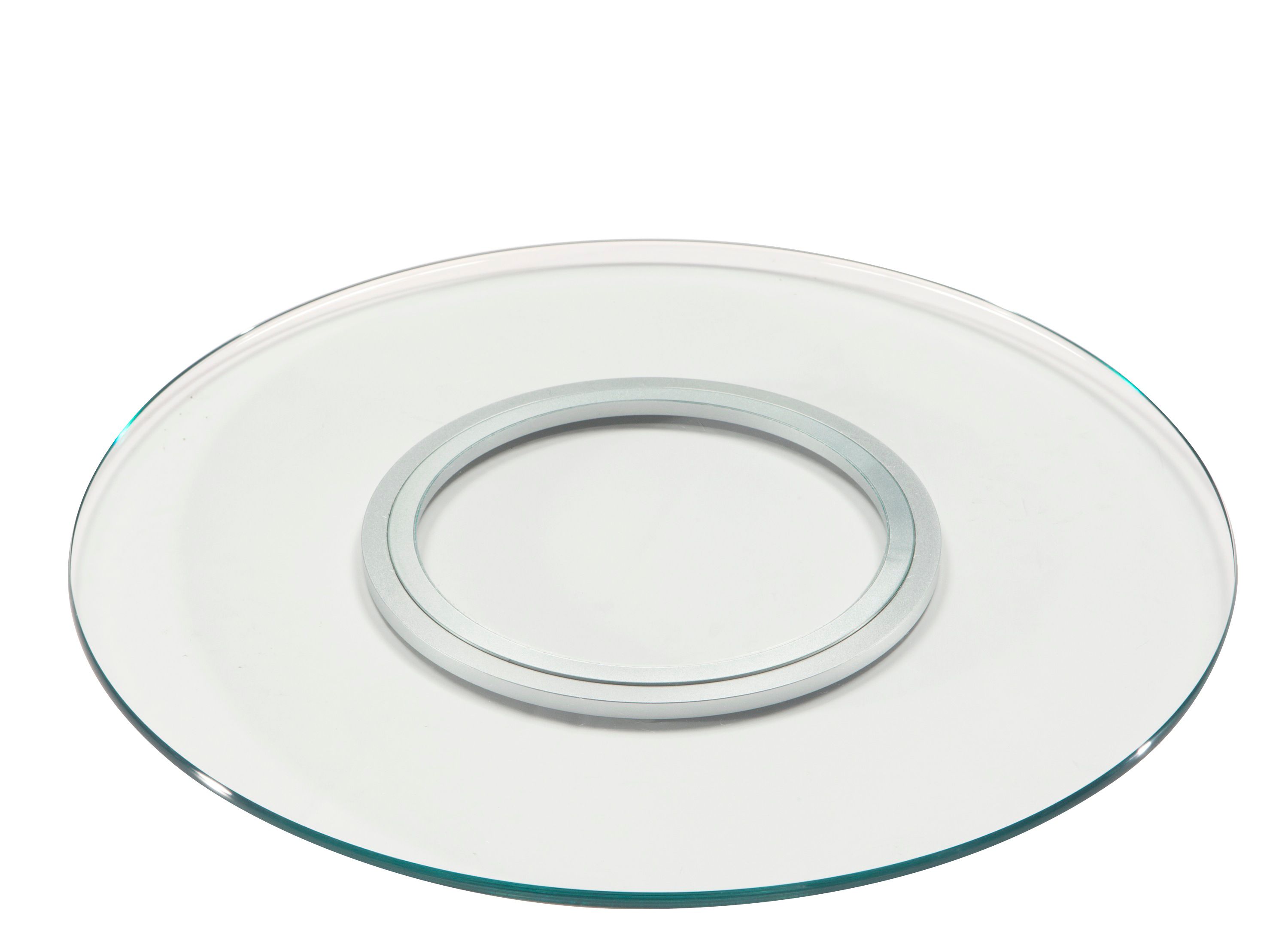 Clear Glass Lazy Susan | Dining Accessories | Raymour and Flanigan ...