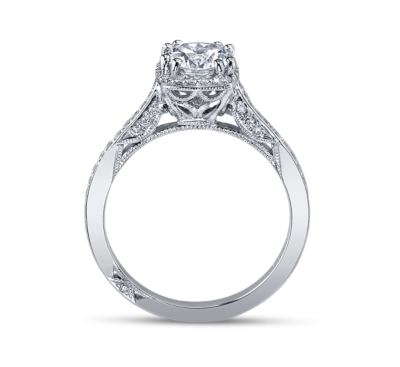 Tacori Ladies Platinum Diamond Engagement Ring